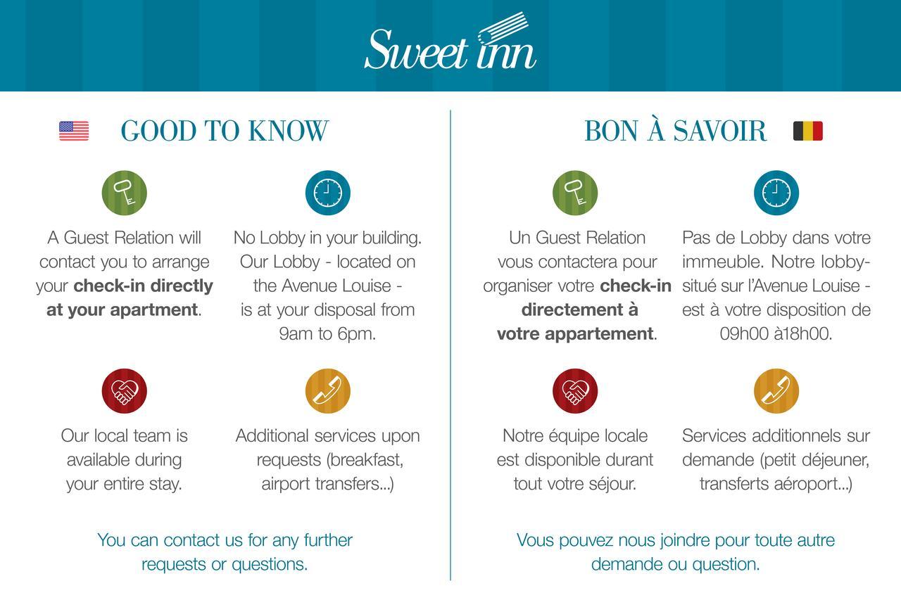 Sweet Inn Apartments - Major Rene Dubreucq Brussel Buitenkant foto